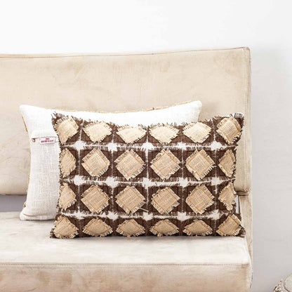 Premium Artisan Squares Cushion cover