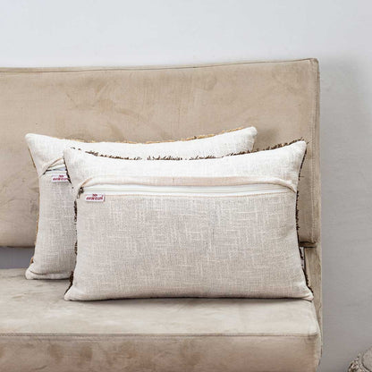 Premium Artisan Squares Cushion cover