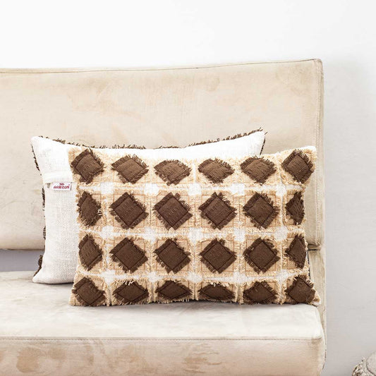 Premium Artisan Squares Cushion cover