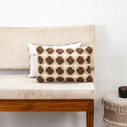 Premium Artisan Squares Cushion cover
