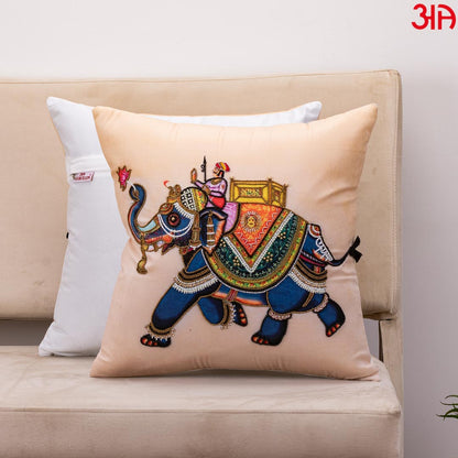 Elevate Your Decor with Elephant Art Cushion Covers