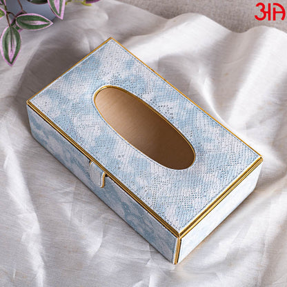 Mystic Sky Vegan Leather Tissue Box (24x14x8) CM