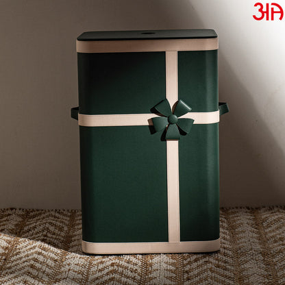 Bow Design Laundry Box (16x11x24) Inch