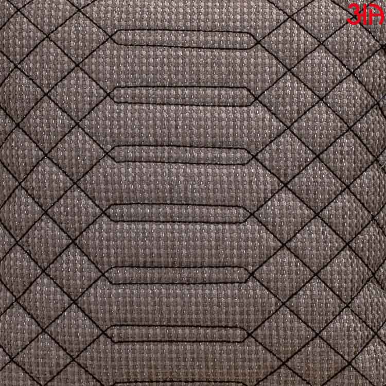 Geometric pattern grey cushion3