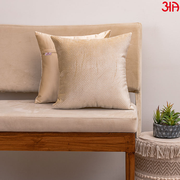 Beige Tiny Dots Cushion covers2