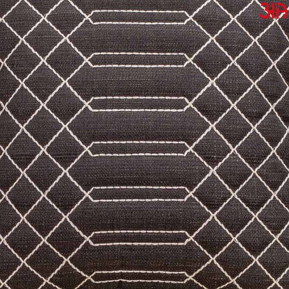 black jute quilted cushion covers3
