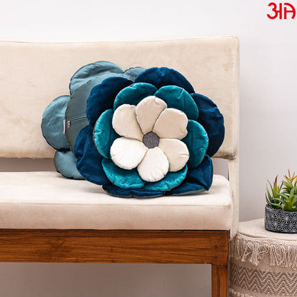 blue rose cushion2