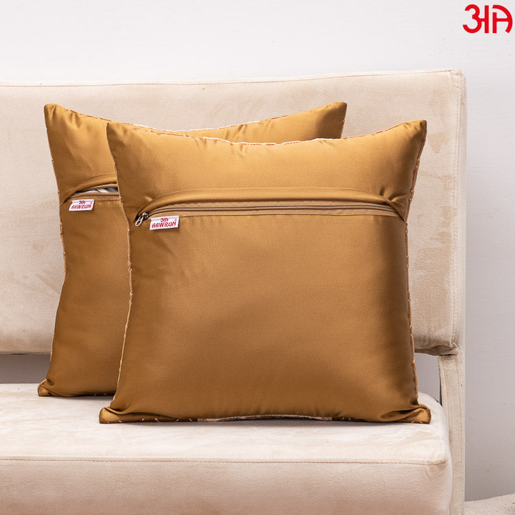 gold coin design cushion4