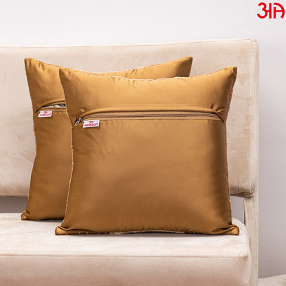 gold coin design cushion4