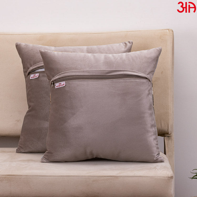 owl design olive cushions4