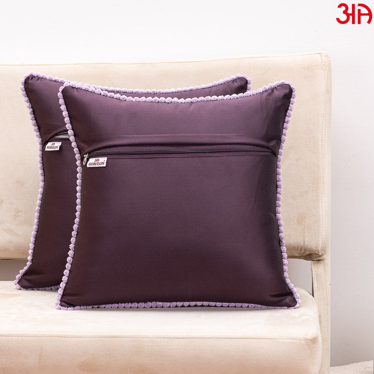 Purple Snake Skin Textured Cushion4