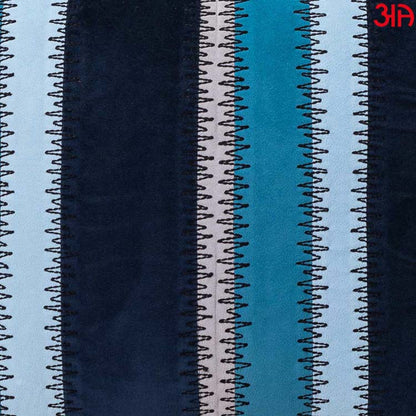 sky blue stripe zig zag cushions3